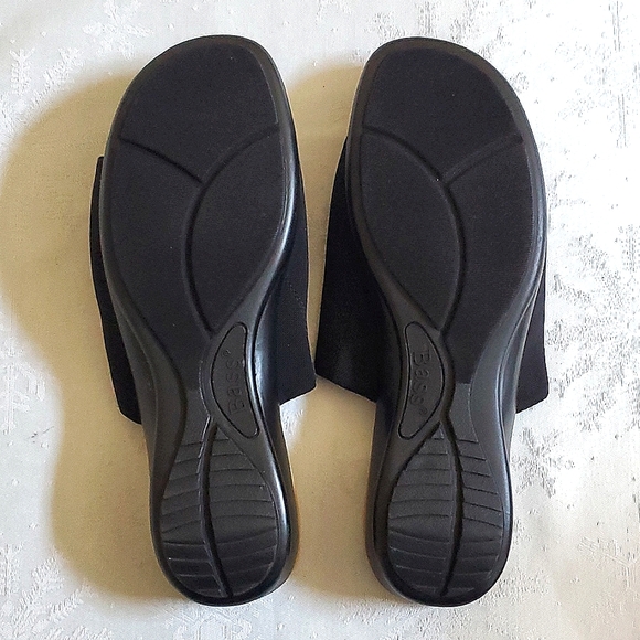 Bass Black Giada Mule Slides Heel Women's Size 10M - Picture 11 of 11